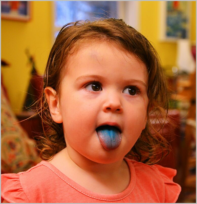 Kenz blue tongue